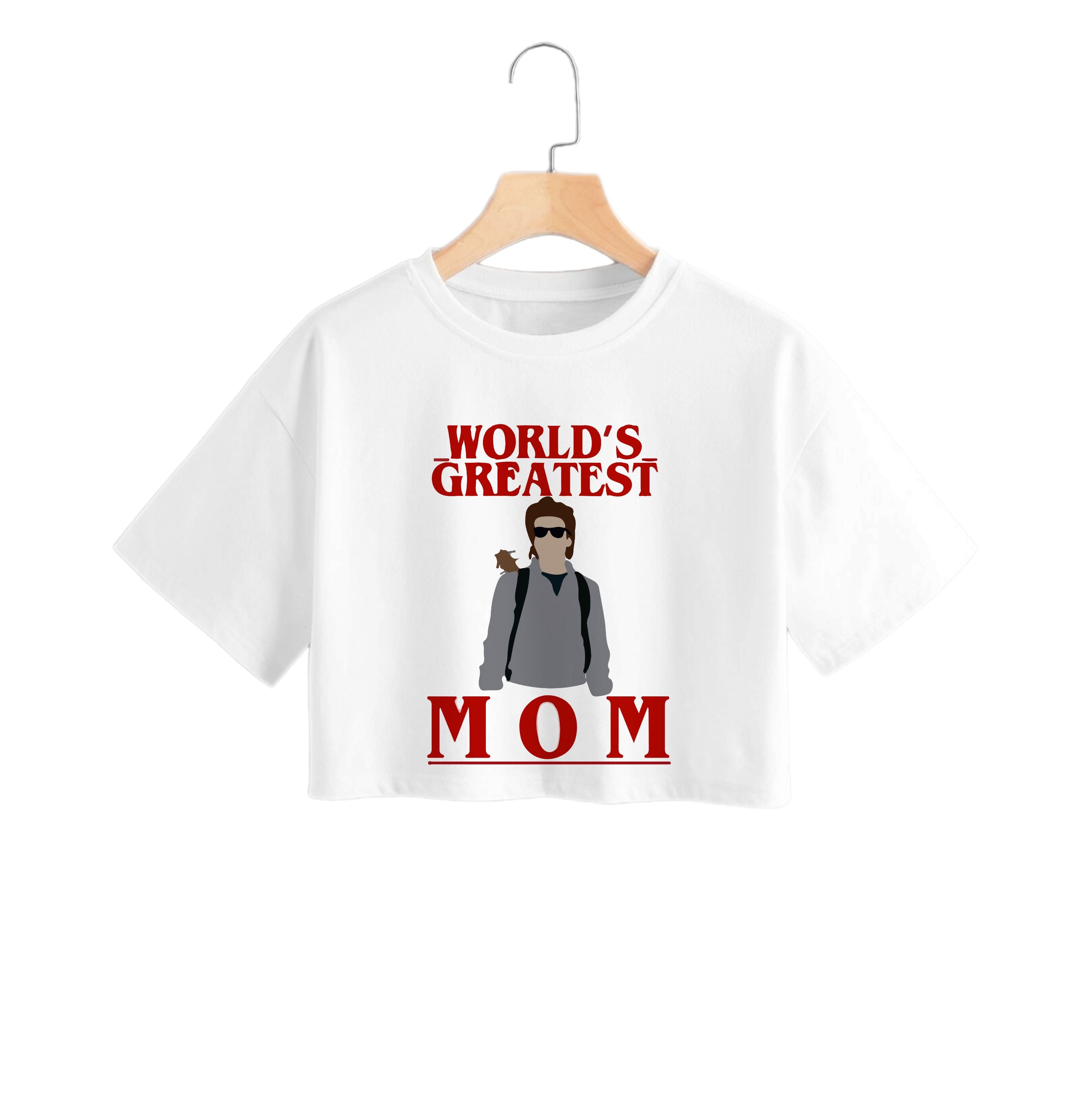 World's Greatest Mom Crop Top