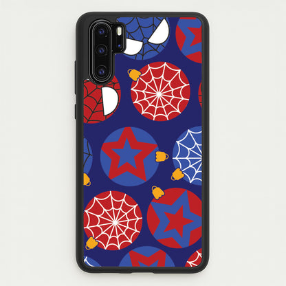 Spider Hero Baubles Pattern Huawei P30 Pro Case