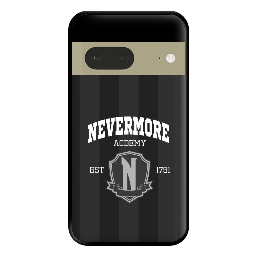 Addams Academy Gray Google Pixel 7 Case
