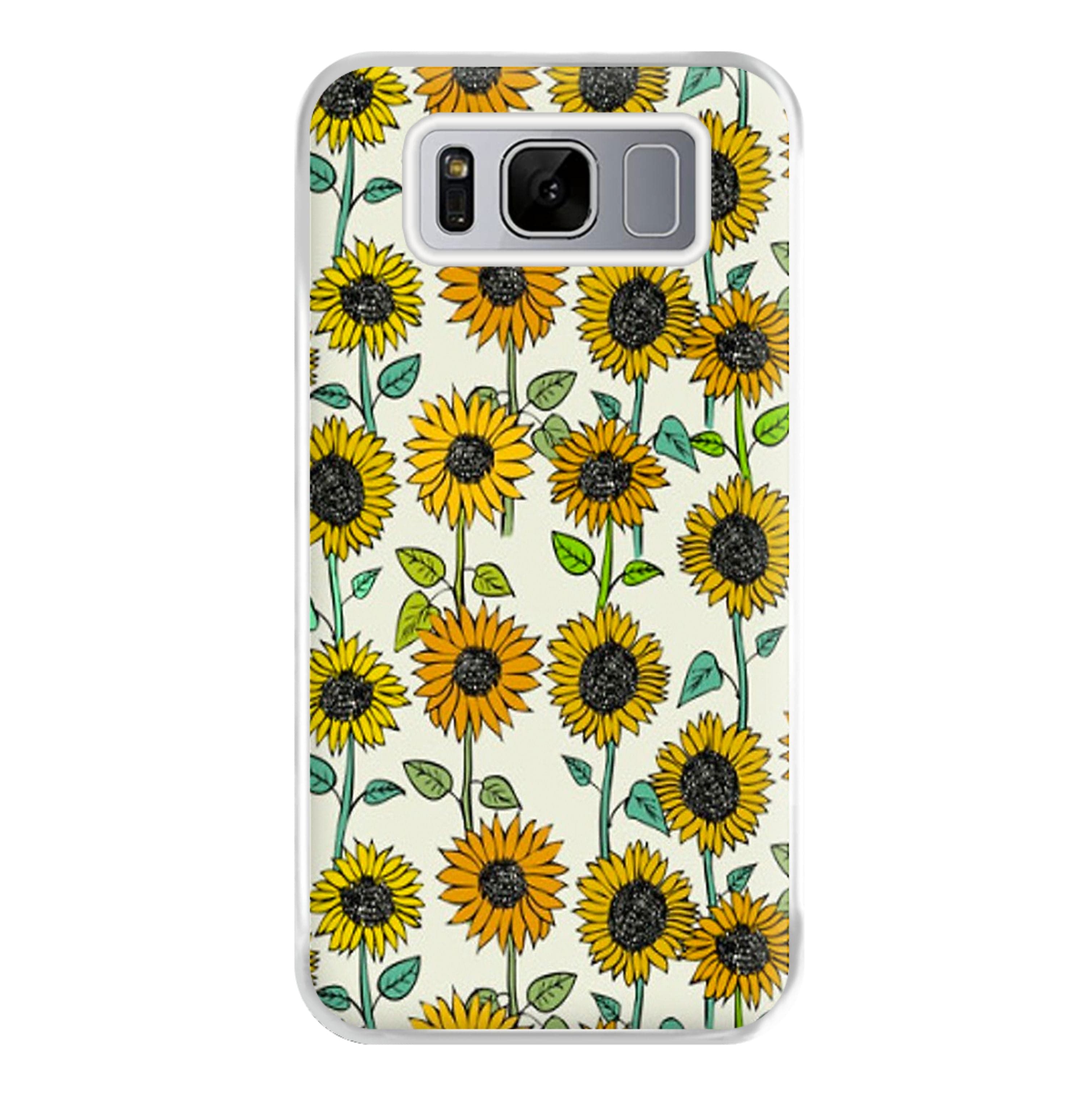 Painted Sunflowers Phone Case