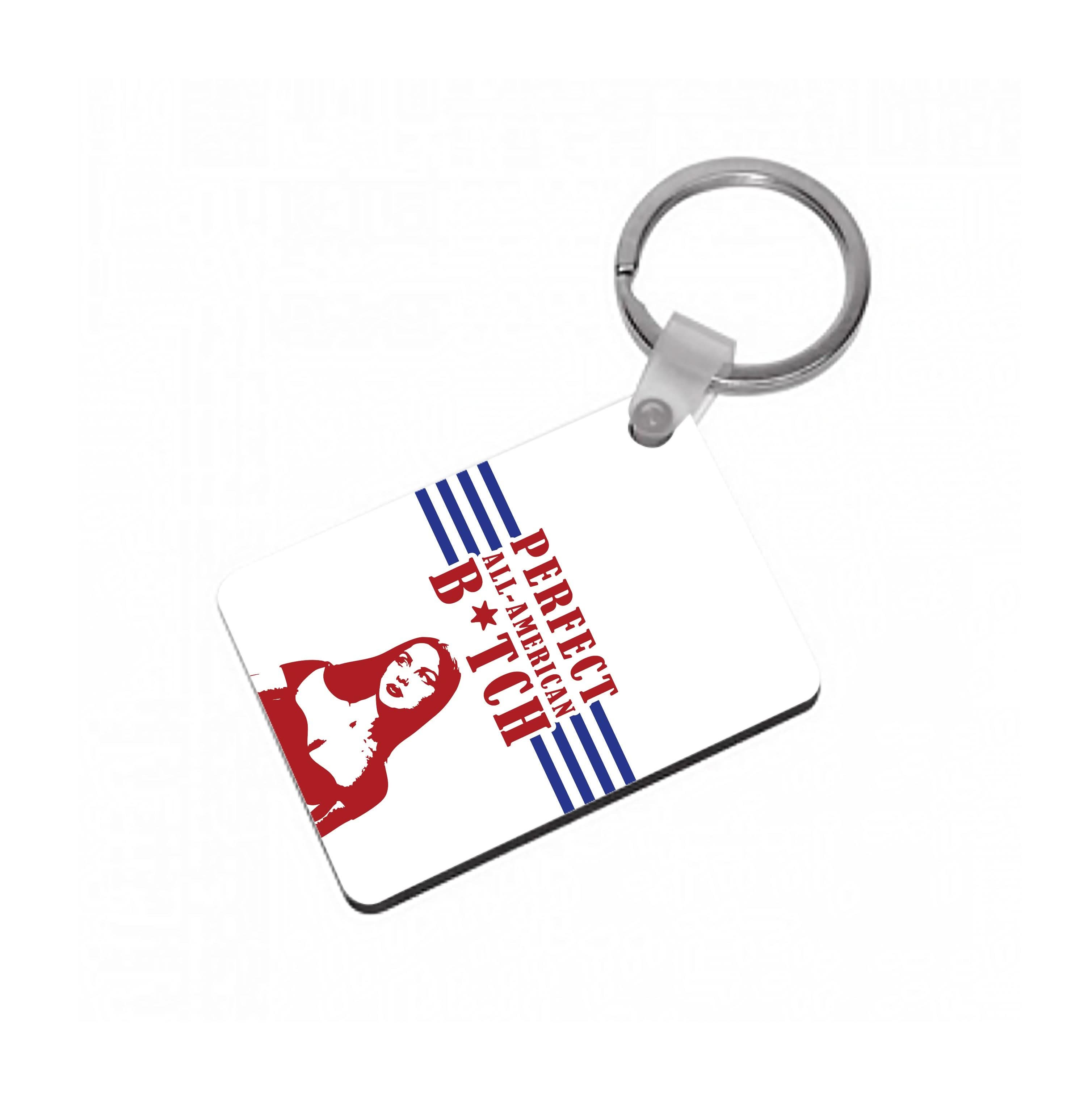 All American Stripes Keyring