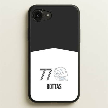 Bottas Helmet 2026 iPhone 16e Case
