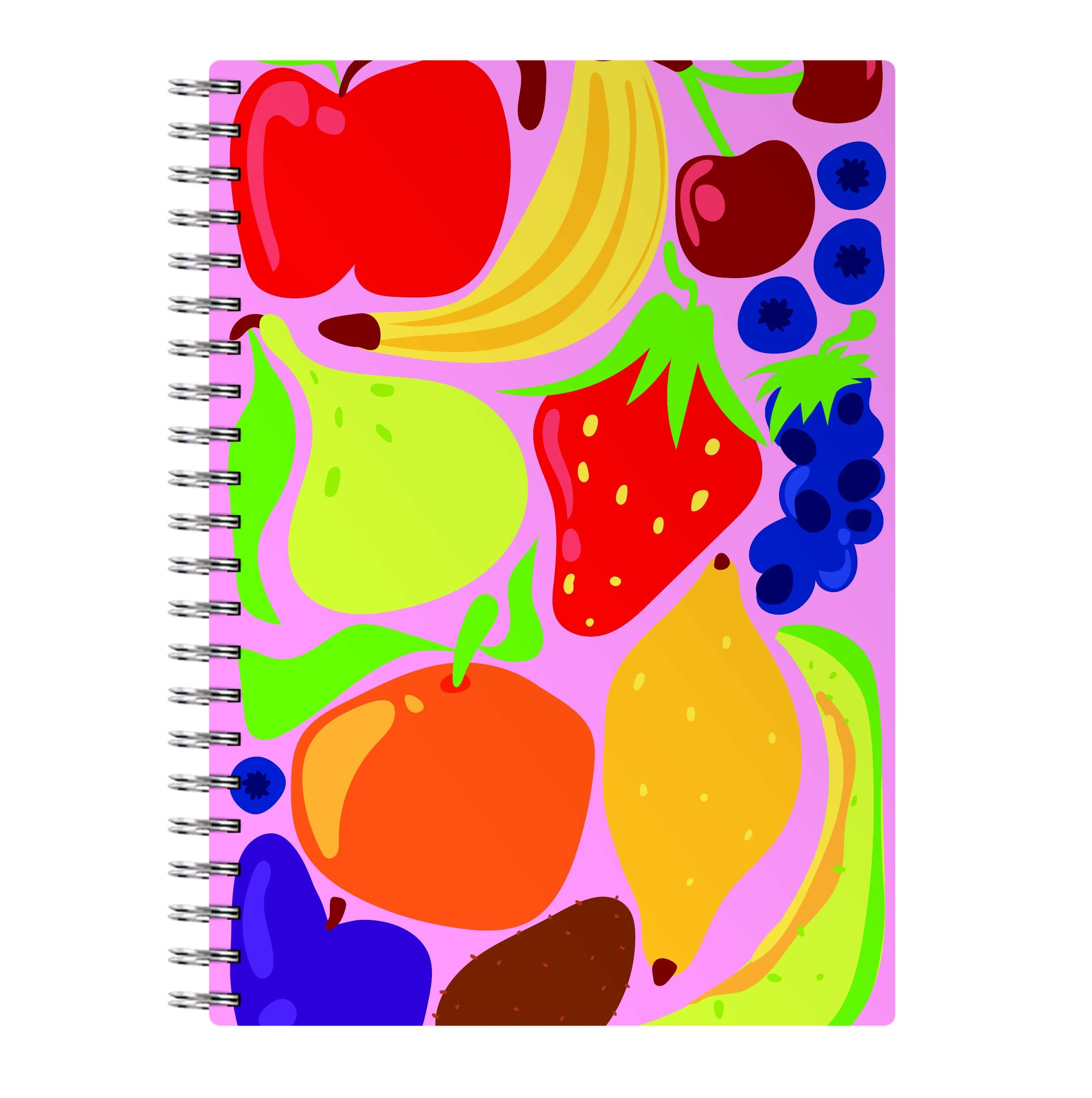 Abstract Fruits Notebook