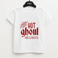 Hot Ghoul Halloween Kids T-Shirt