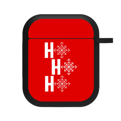 HO HO HO - Christmas Patterns AirPods Case