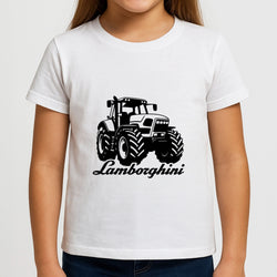 Lambo Tractor Girls T-Shirt