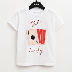 Get Lucky Set Of Cards Kids Unisex T-Shirt