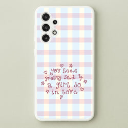 Dreamy Plaid Galaxy A13 Case