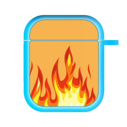 Orange Flame AirPods Case