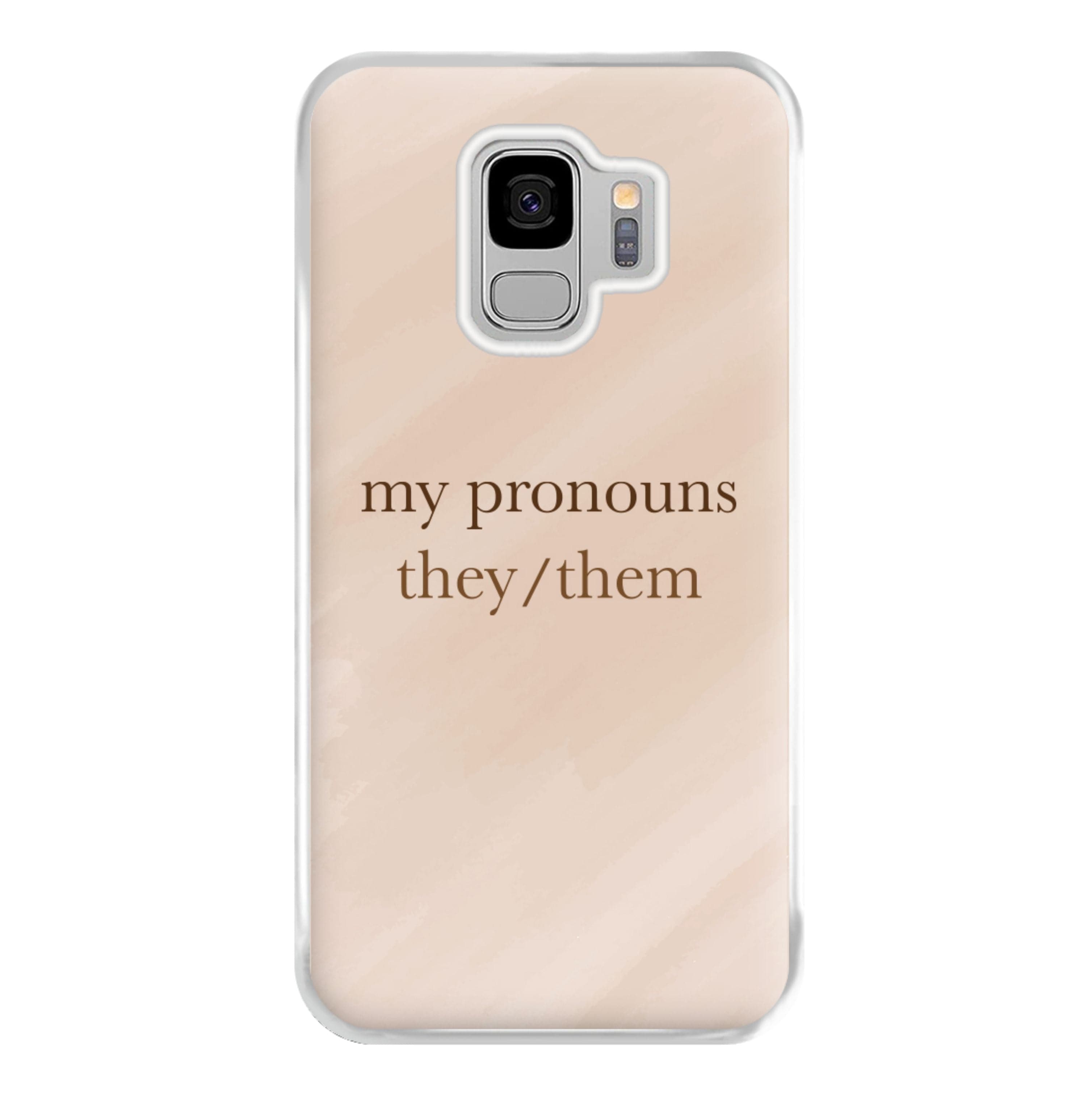 They & Them - Pronouns Phone Case