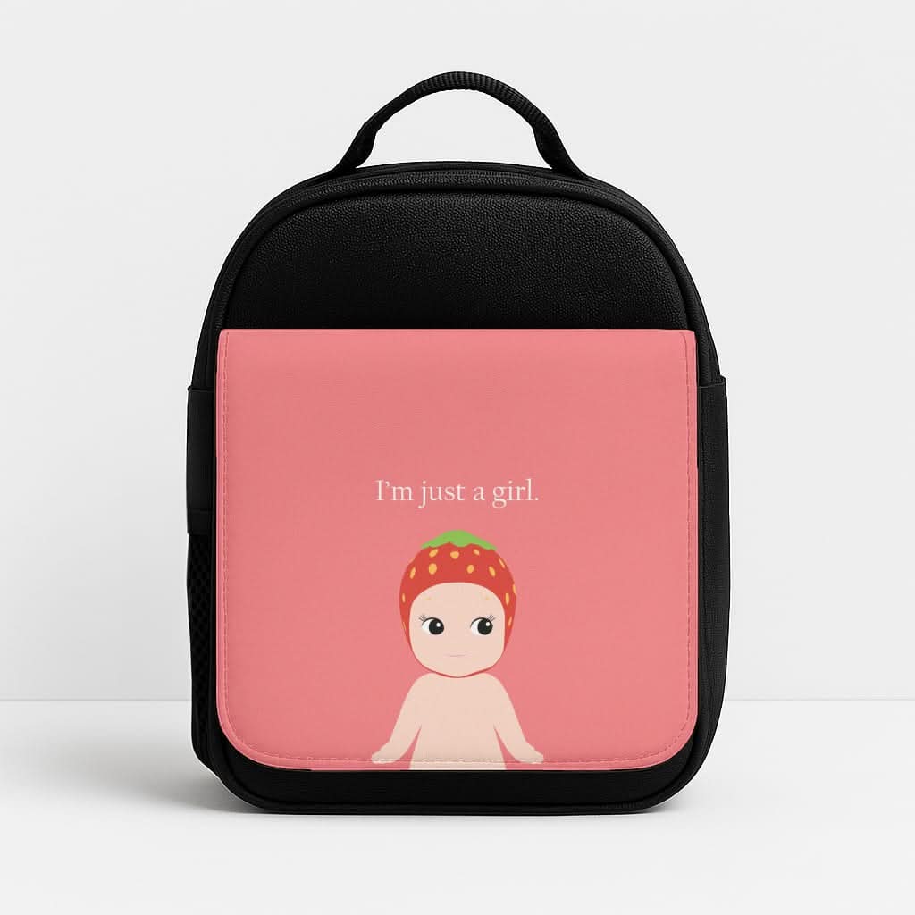 I'm Just A Girl Insulated Lunch Bag
