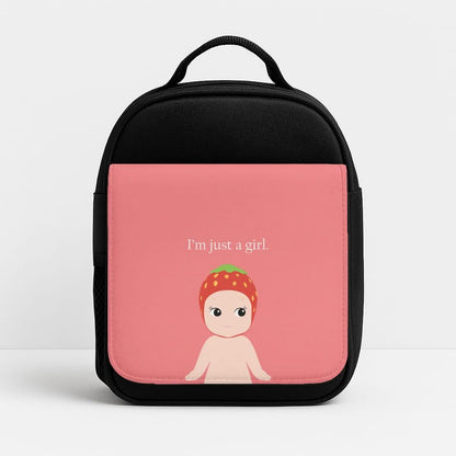 I'm Just A Girl Insulated Lunch Bag