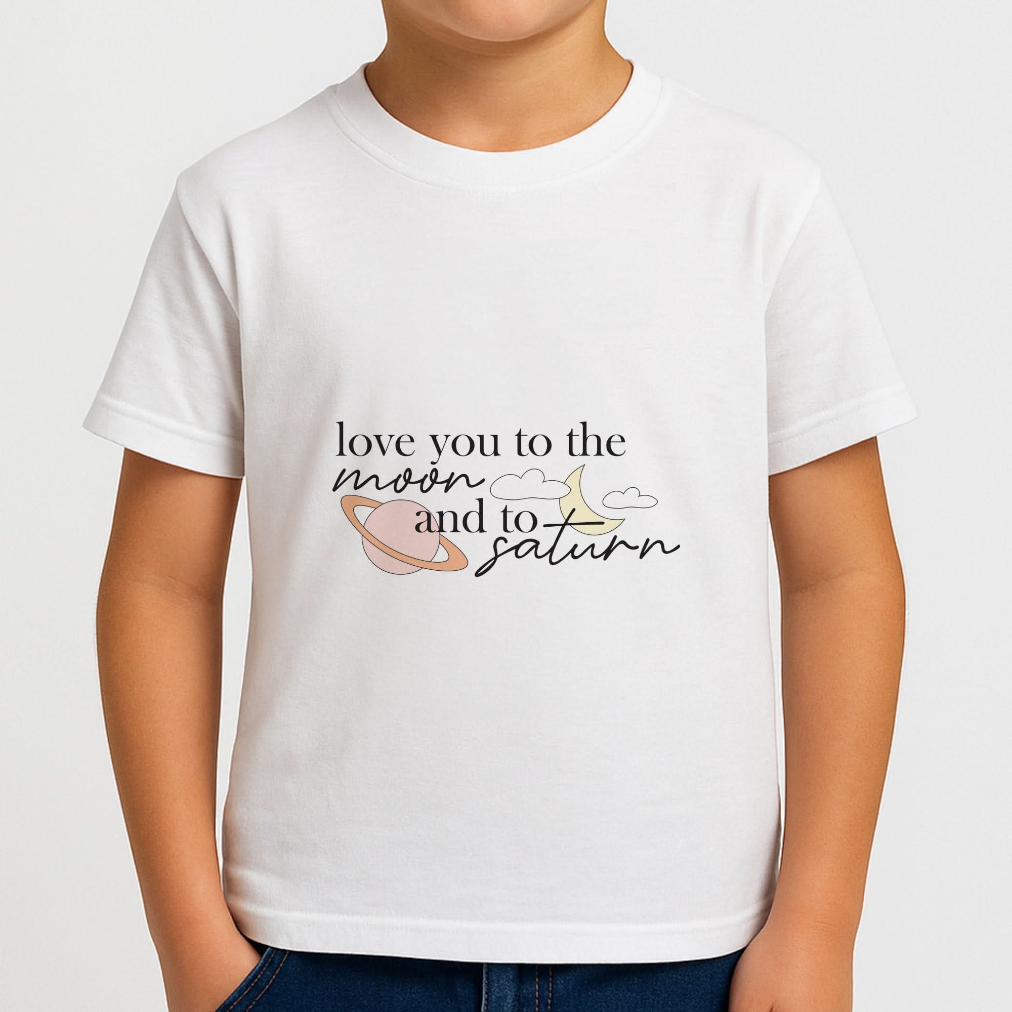 Love You To The Moon And Saturn Boys T-Shirt