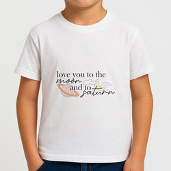Love You To The Moon And Saturn Boys T-Shirt