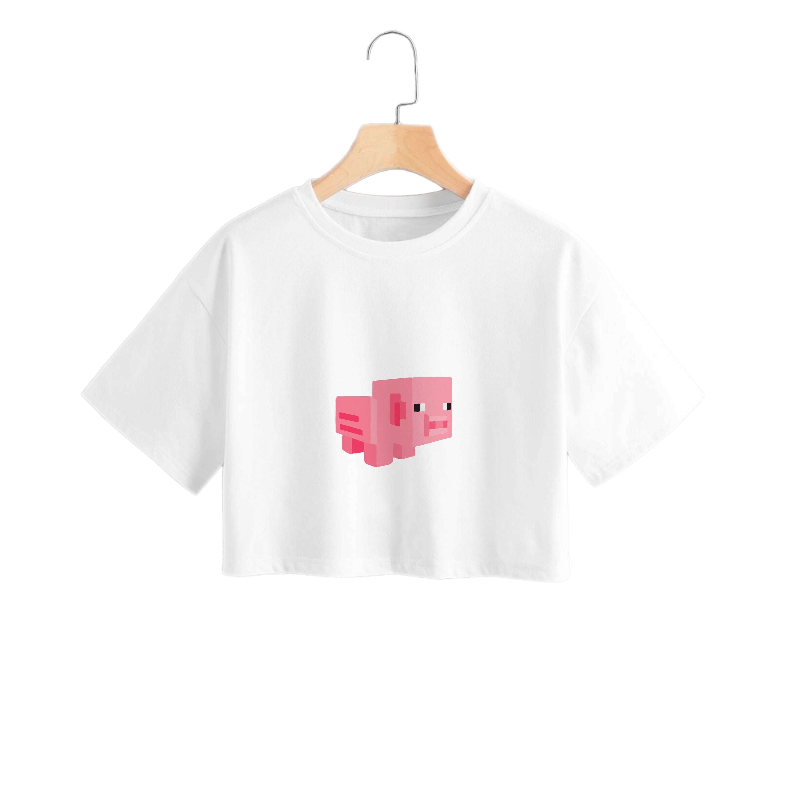 Mining Pig Crop Top