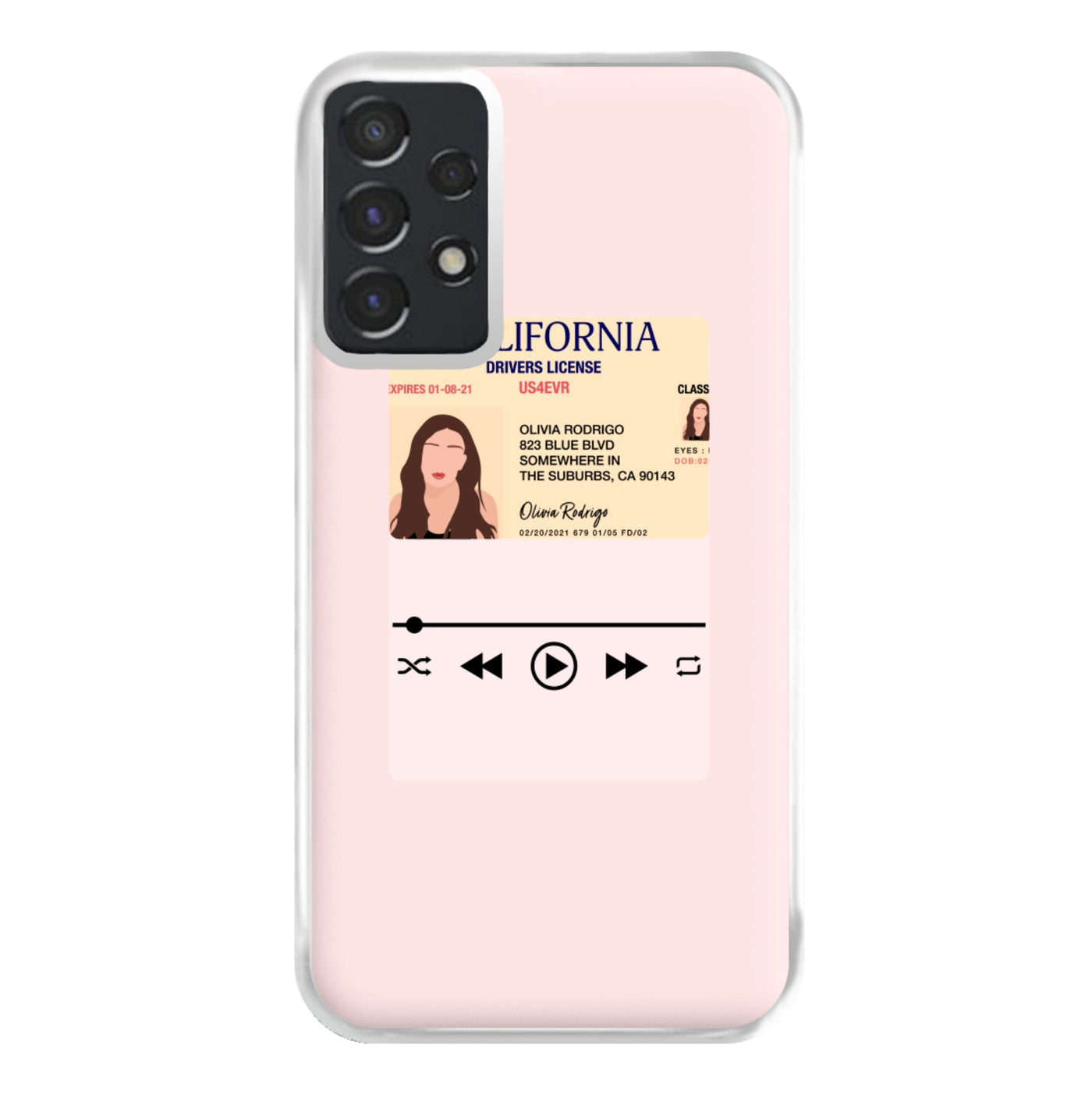 Drivers License - Olivia TikTok Phone Case