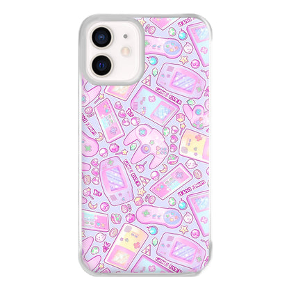 Power Up, Gaming Pattern Phone Case