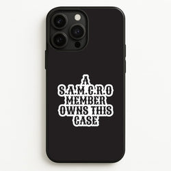 SAMCRO Member iPhone 13 Pro Max Case