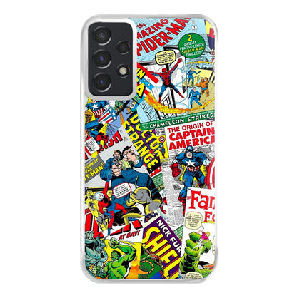 Superhero Comic Comics Pattern Phone Case