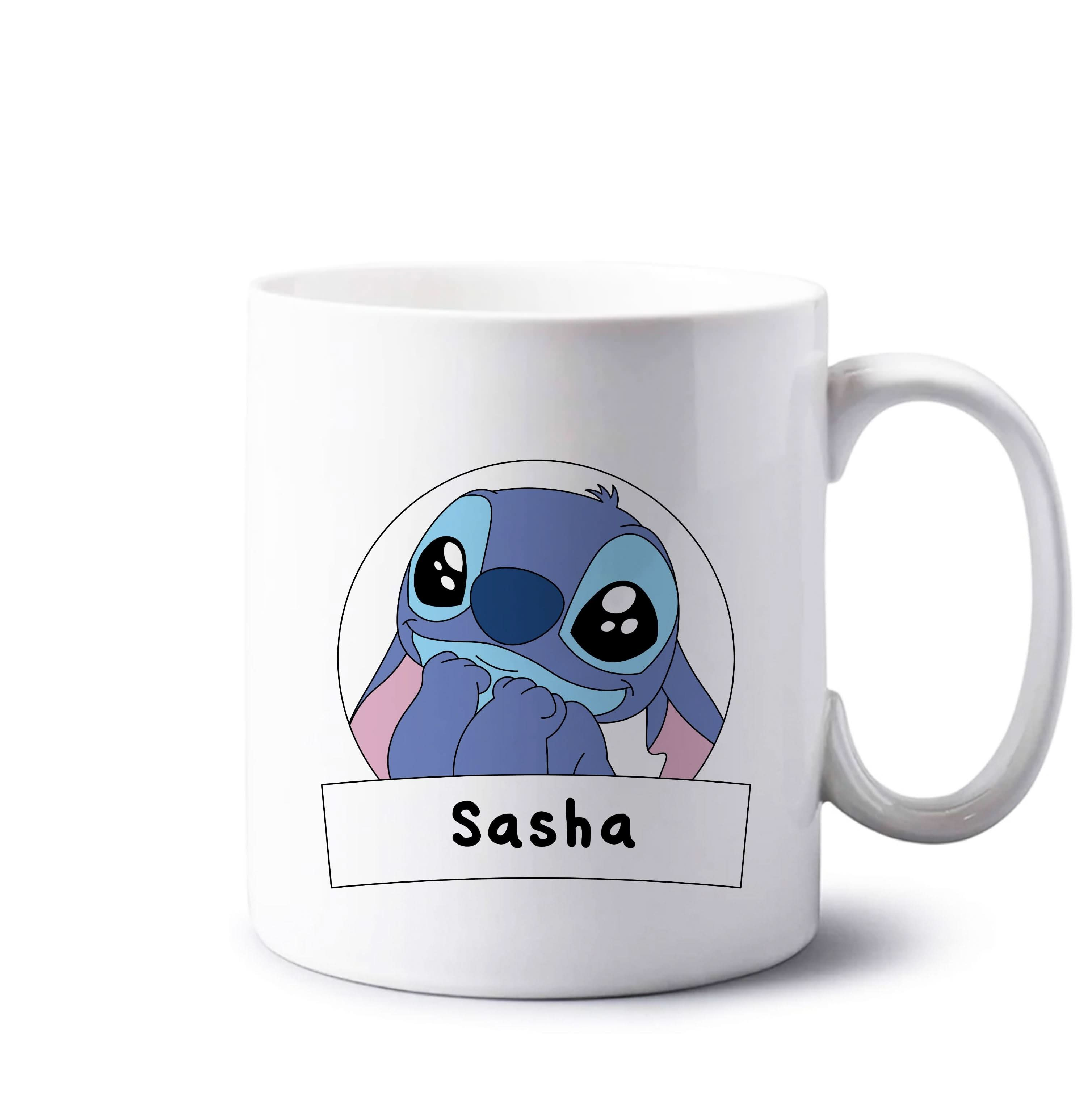 Personalised Cute Blue Alien Mug