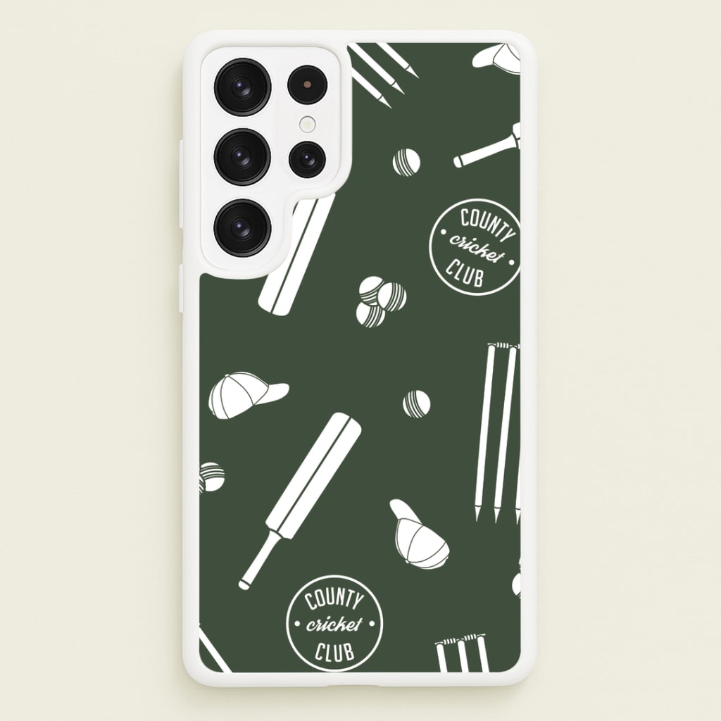 Cricket Props Pattern Galaxy S22 Ultra Case