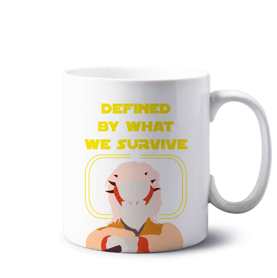 Defined By What We Survive Mug