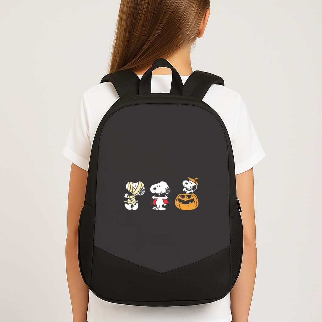 Cartoon Beagle Halloween Costumes School Bag