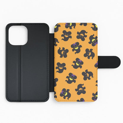 Mouse Ghosts Pattern Flip Phone Case