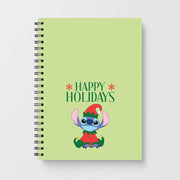 Cute Blue Alien Elf Notebook 1