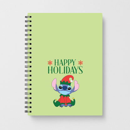 Cute Blue Alien Elf Notebook