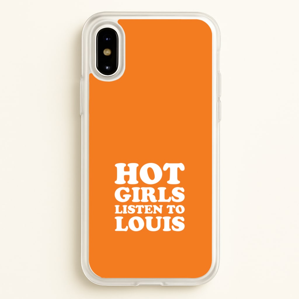 Hot Girls Listen To Louis iPhone X / XS Case