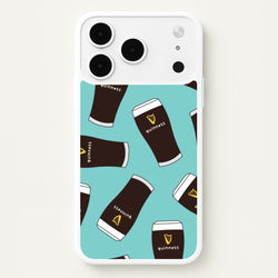 Stout Pint Pattern iPhone 17 Pro Case