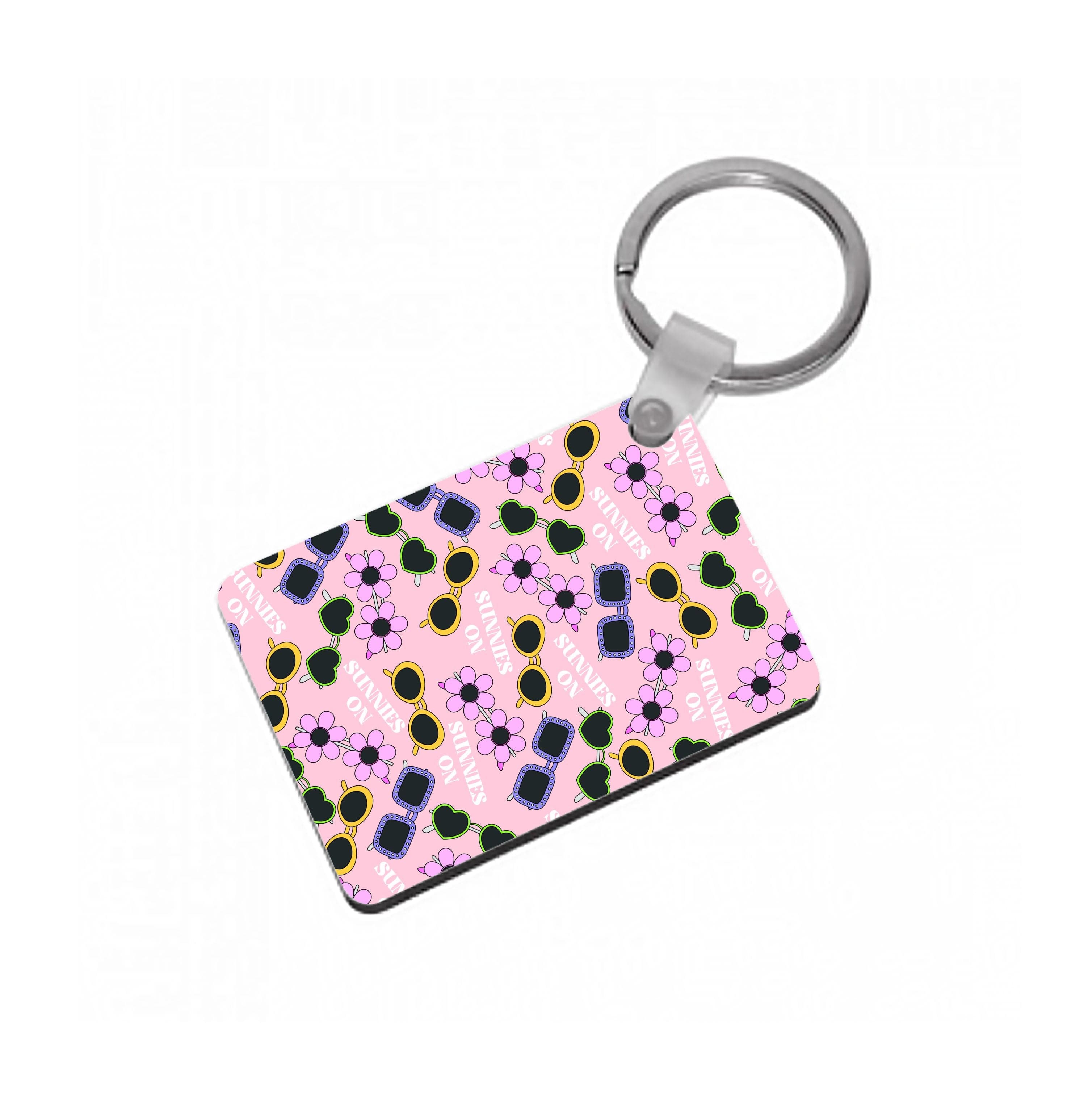 Sunnies On Pattern - Summer Keyring