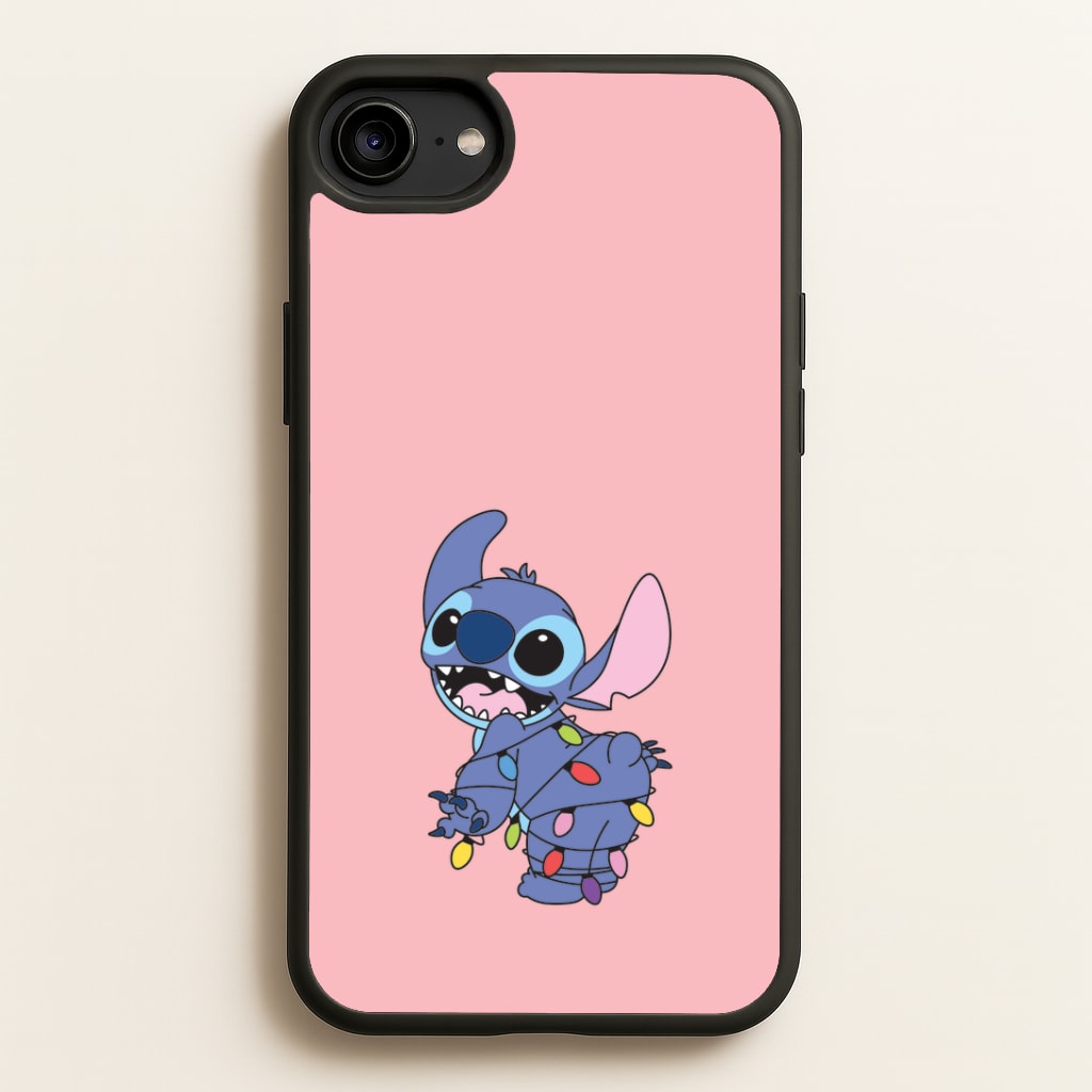 Cute Blue Alien Fairylights iPhone 6 / 7 / 8 / SE Case