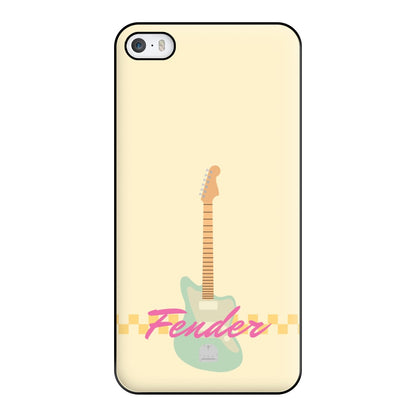 Blue Guitar Fender iPhone 5 / 5s / SE 2016 Case