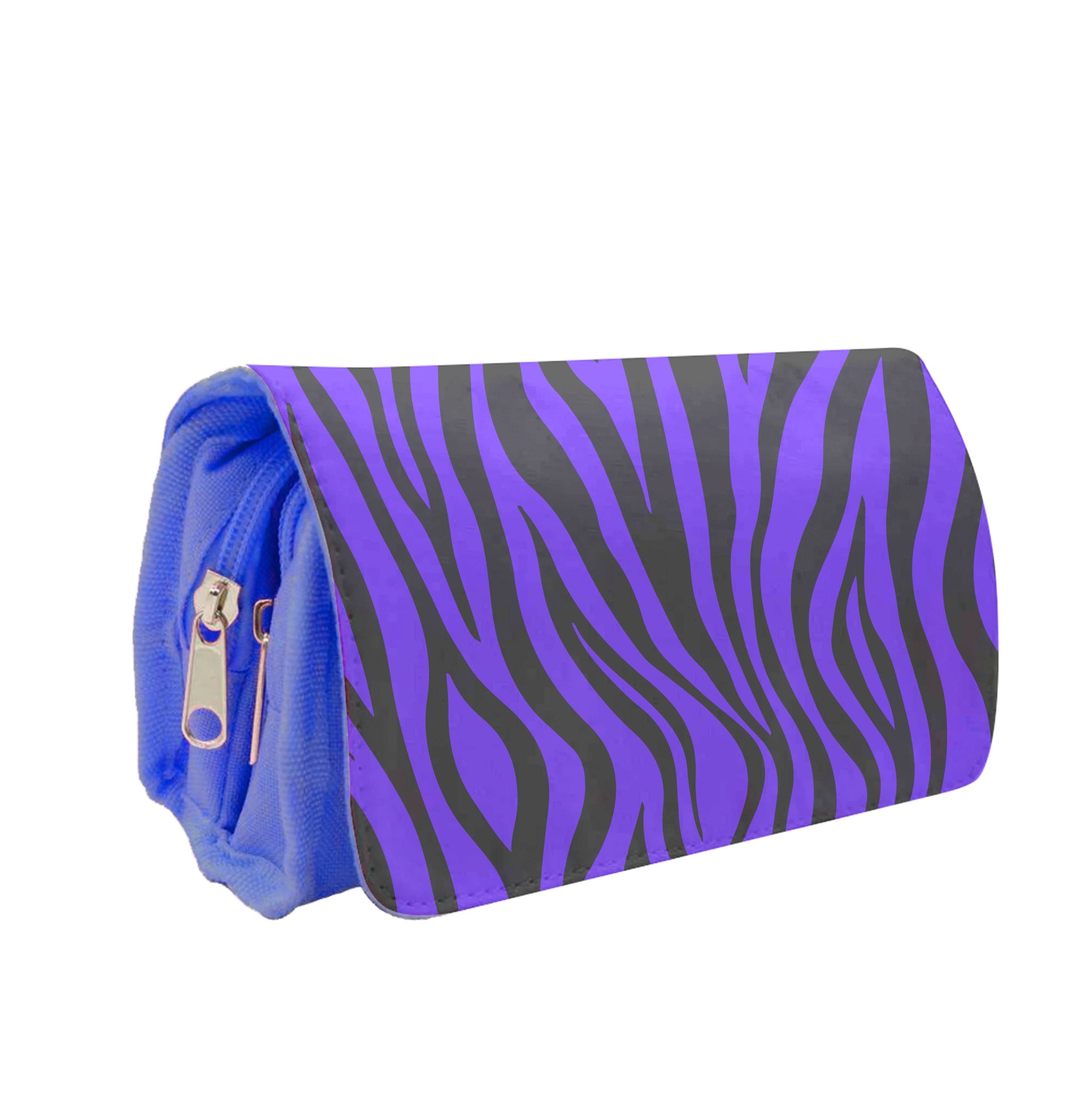 Purple Zebra - Animal Patterns Pencil Case