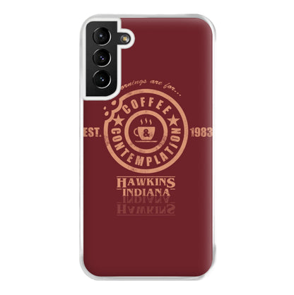 Coffee Contemplation Phone Case