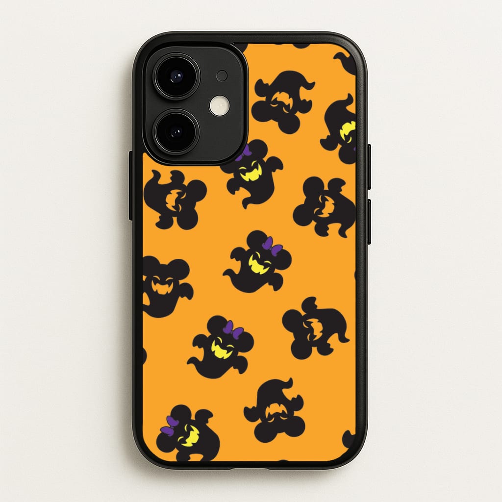 Mouse Ghosts Pattern iPhone 12 / 12 Pro Case