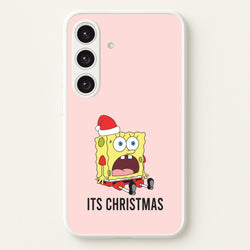 It's Christmas Cartoon Sponge Galaxy S24 Plus Case