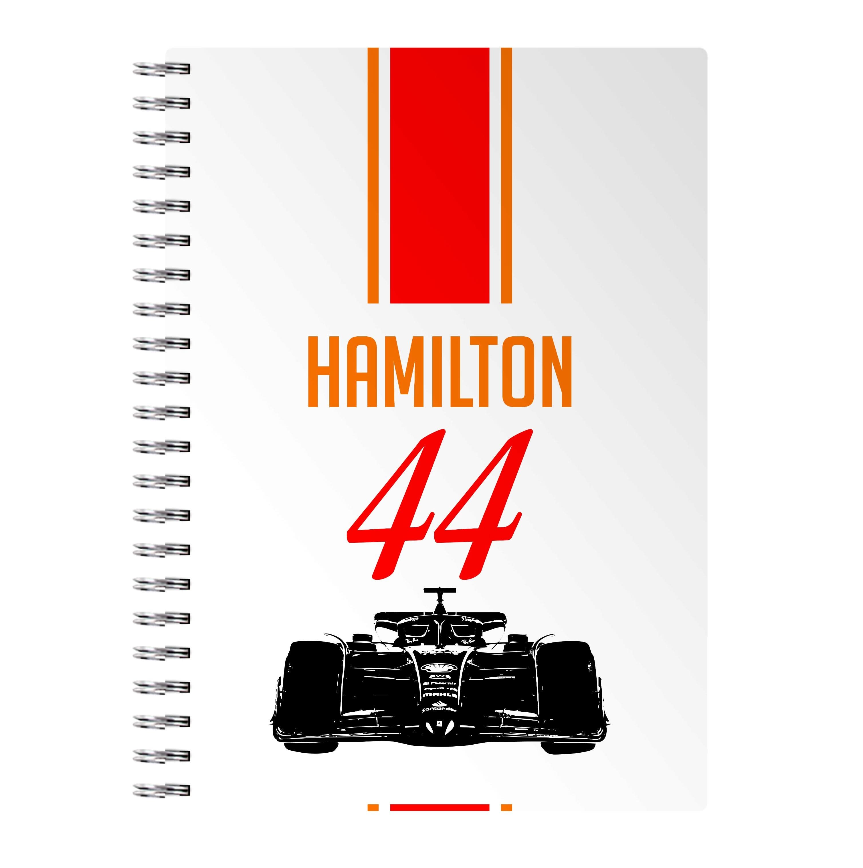 F1 Car Hamilton Notebook
