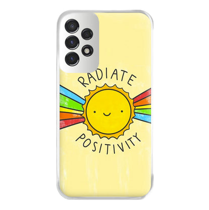 Radiate Positivity Sunshine - Positivity Phone Case