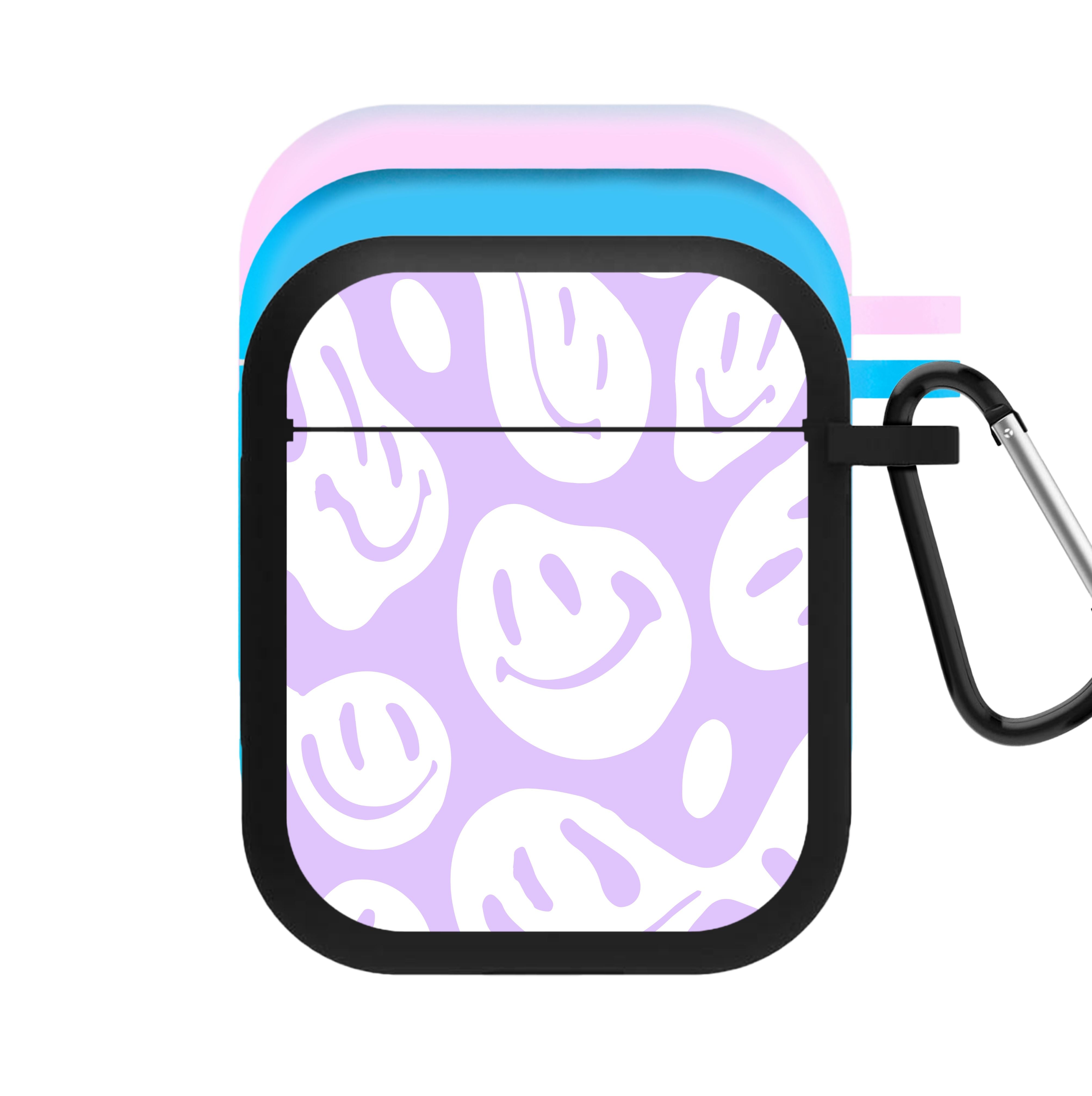 Trippn Smiley - Purple AirPods Case