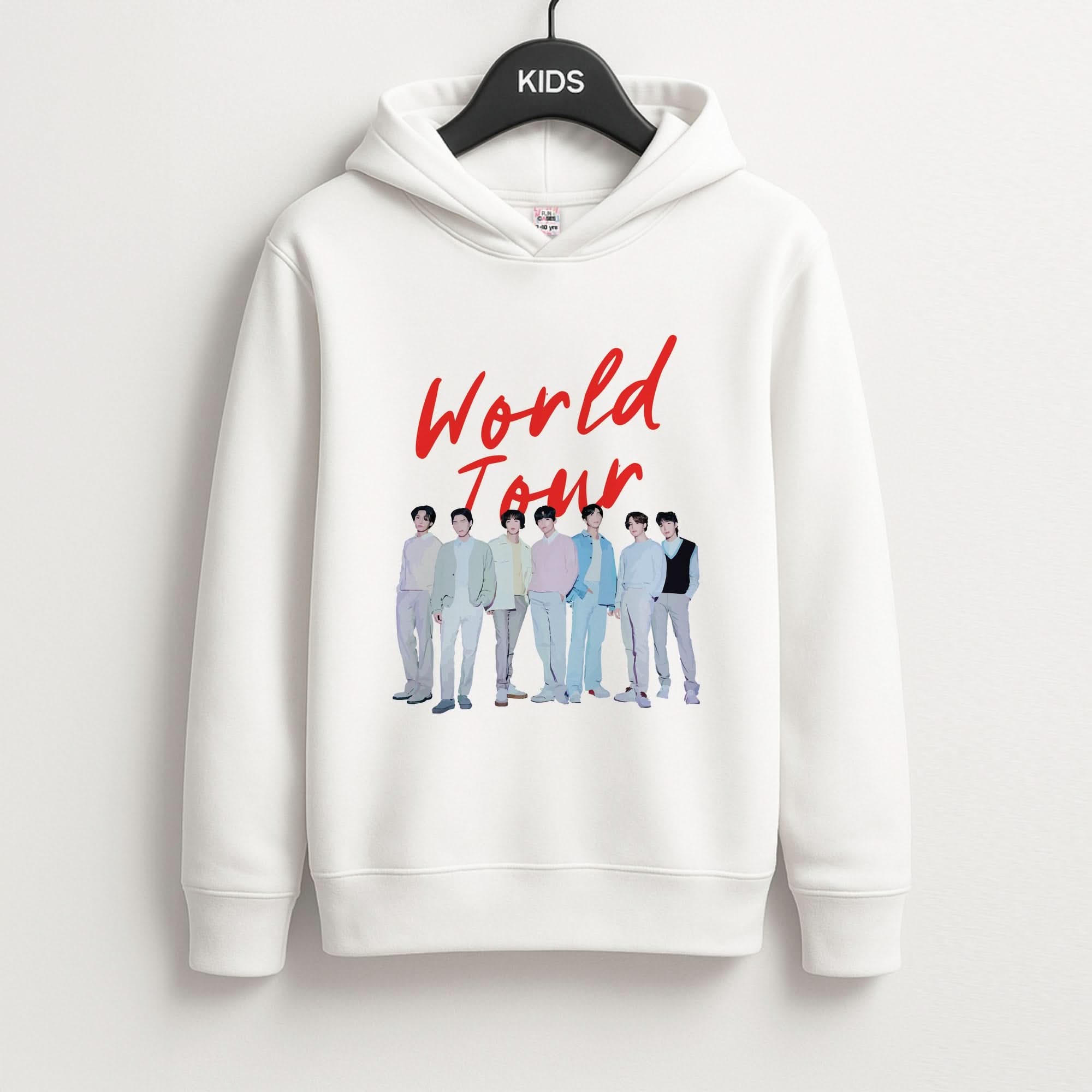 K-Pop Band Pastel Tour Kids Hoodie