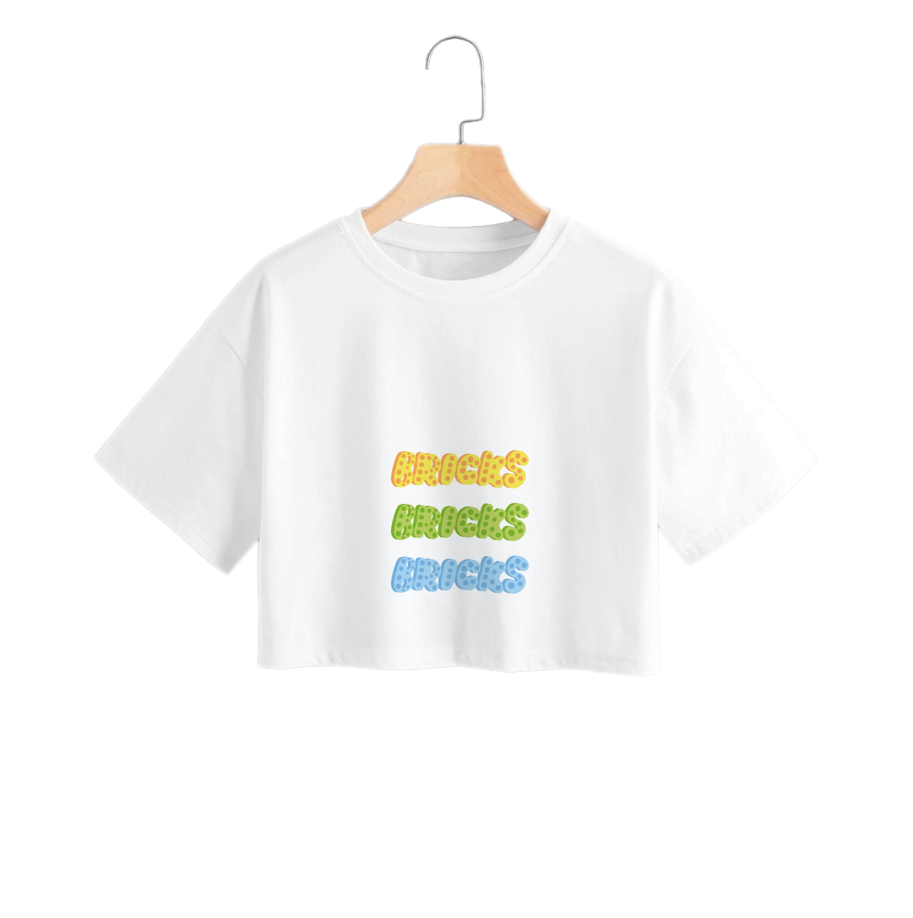 Bricks - Logo Crop Top