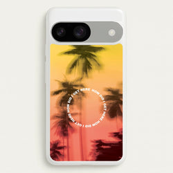 Palm Trees Circle Google Pixel 9 / 9 Pro Case