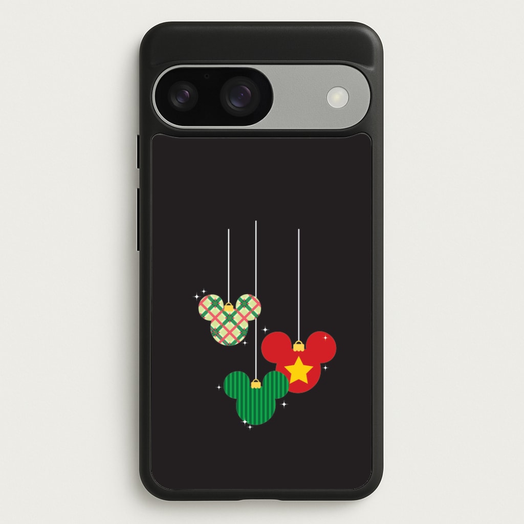 Cartoon Mouse Hanging Baubles Google Pixel 9 / 9 Pro Case