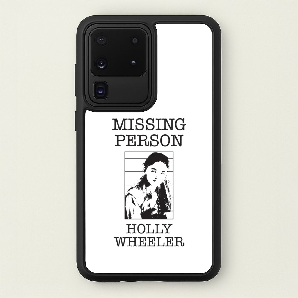 Missing Person Holly Galaxy S20 Ultra Case