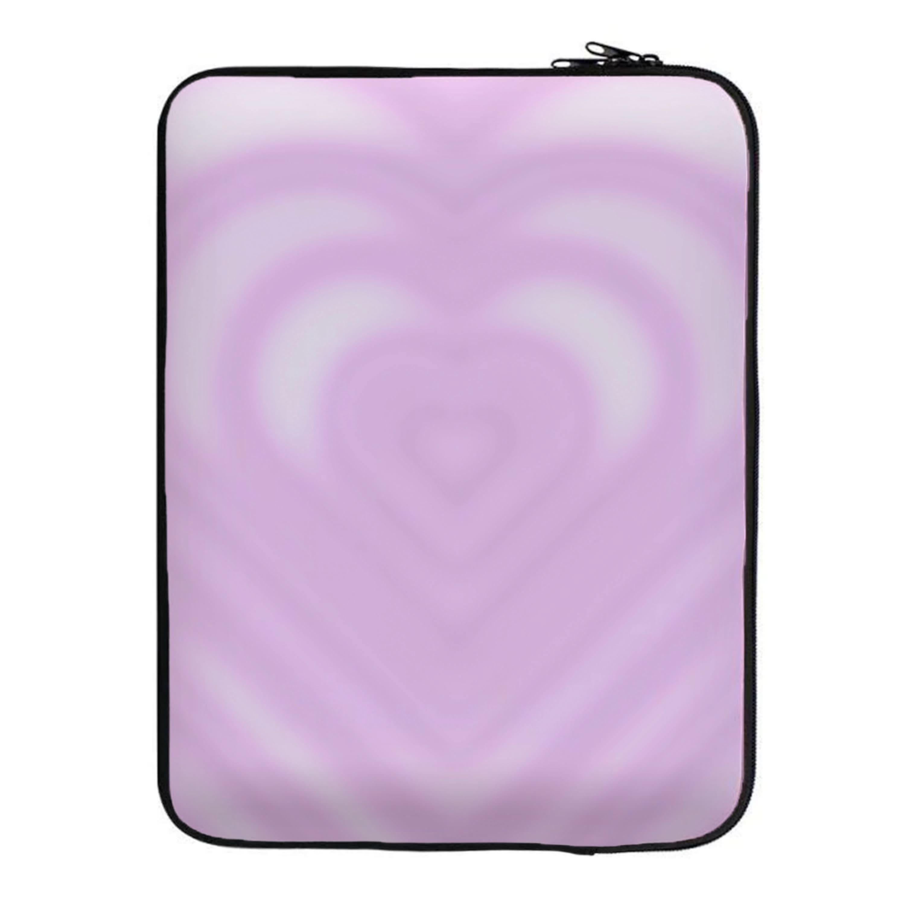 Drippy Love Heart Pink Laptop Sleeve