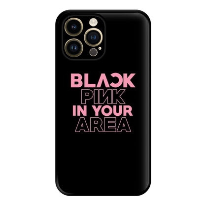 Girl K-Pop Band In Your Area - Black Phone Case