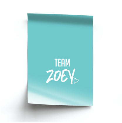 Team Zoey Poster